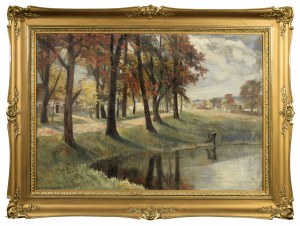 Adam MALICKI (1897-1949), Pejzaż jesienny, 1922