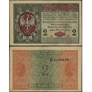 Poland, 2 Polish marks, 9.12.1916