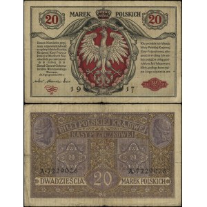 Polska, 20 marek polskich, 9.12.1916