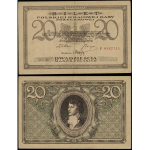 Poland, 20 Polish marks, 17.05.1919, F