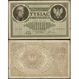 Poland, 1,000 Polish marks, 17.05.1919, ZX