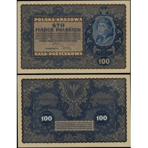 Polska, 100 marek polskich, 23.08.1919, IJ-B