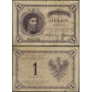 Polska, 1 złoty, 28.02.1919, 27.C