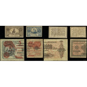 Polska, zestaw biletów zdawkowych, 1924