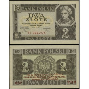 Polska, 2 złote z okolicznościowym nadrukiem, 26.02.1936, BI