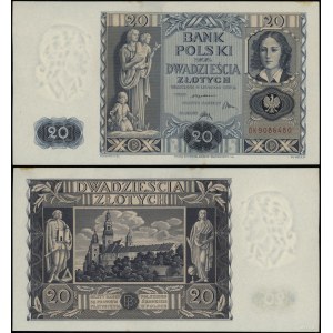 Poland, 20 gold, 11.11.1936, DK