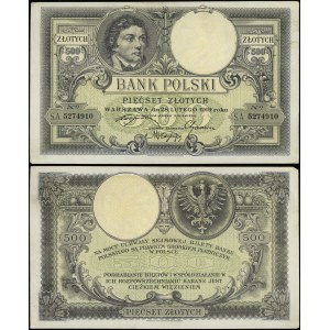 Poland, 500 zloty, 28.02.1919, A