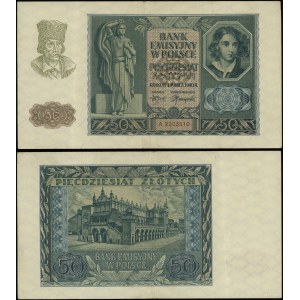 Poland, 50 zloty, 1.03.1940, A