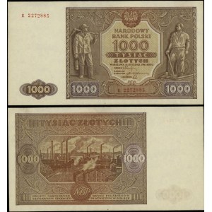 Polska, 1.000 złotych, 15.01.1946, E