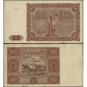 Polska, 100 złotych, 15.07.1947, F