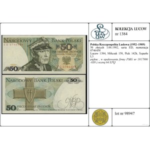 Poland, 50 zloty, 1.06.1982, ED