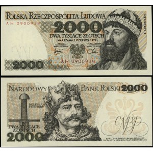 Poland, 2,000 zloty, 1.06.1979, AH