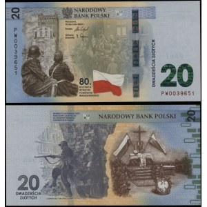 Poland, 20 zloty, 10.01.2024
