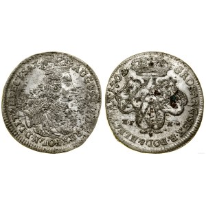 Polska, szóstak, 1702 EPH, Lipsk