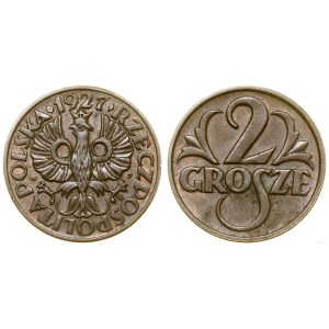 Polen, 2 grosze, 1927, Warschau