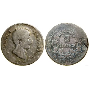 Francie, 2 franky, An 13 (1804-1805), Paříž