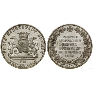 Germany, thaler, 1865 B, Hannover