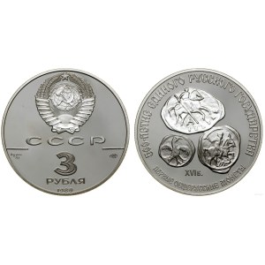 Rosja, 3 ruble, 1989, Leningrad