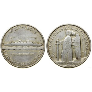 Poland, Maritime and Colonial League medal, 1935, Warsaw