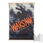 Marek Żuławski (1908–1985), PSZnZ Propaganda Poster “Warsaw August–September 1944” — Warsaw Uprising, Christ