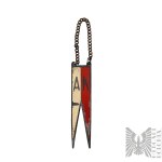 Home Army/PSZnZ Commemorative Pennant for Former Home Army Soldiers
