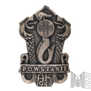 Domácí armáda/Polská lidová republika Pamětní odznak Varšavské povstání