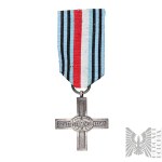 People's Republic of Poland Warsaw Uprising Cross with ID Card: Bożena Stapf Mazurek — Gozdawa Battalion: Old Town, Kanały, Śródmieście