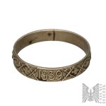 World War II/Poland/Occupation Patriotic ring from a fundraiser for war victims, 1939/General Government/fundraising token/patriotic jewelry/patriotic ring