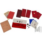 Home Army/Occupation/People’s Republic of Poland: Teodozja Kasińska’s Collection of Memorabilia from the Dąbrowa House, Home Army Battalion “Zaremba” – “Piorun” - Southern Downtown, Warsaw Uprising Cross, Scout Cross, Medical Corps Badge, Armband