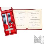 Home Army/Occupation/People’s Republic of Poland: Teodozja Kasińska’s Collection of Memorabilia from the Dąbrowa House, Home Army Battalion “Zaremba” – “Piorun” - Southern Downtown, Warsaw Uprising Cross, Scout Cross, Medical Corps Badge, Armband