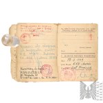 II RP/Armia Krajowa/Okupacja/PRL Zestaw Pamiątek Marian Ławniczak “Maciejewski” - 36 Pułk Piechoty, Zgrupowanie “Róg”, Batalion “Bończa”, Stare Miasto, Śródmieście, Warszawski Krzyż Powstańczy, Kennkarte