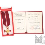 [SUCHANEK] Armée populaire / République populaire de Pologne : ensemble de documents et de décorations ayant appartenu à Jerzy Suchanek – Armée populaire, Insurrection de Varsovie, « Bacyl », Services de santé
