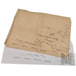 [ZBIÓR RODZINY JEŻEWSKICH] PRL? Zbiór Rysunków Drzewa Genealogicznego Rodziny Górskich i Jeżewskich