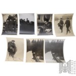 [SBÍRKA RODINY JEŻEWSKÝCH] Domácí armáda/PSZnZ Sada 19 fotografií bratrů Jeżewských Německá okupace – Varšava, Praga, VI. obvod Praga