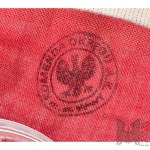 PRL Opaska Kombatancka Wybita Na Oryginalnych Pieczątkach