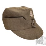 World War II / Polish Underground State / Home Army: The cap of Lieutenant Walerian Karwatowski, alias “Jurgiłło,” of the Kiliński Battalion, Judicial Officer, Commander’s Aide-de-Camp