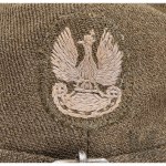 World War II / Polish Underground State / Home Army: The cap of Lieutenant Walerian Karwatowski, alias “Jurgiłło,” of the Kiliński Battalion, Judicial Officer, Commander’s Aide-de-Camp