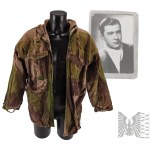 British Home Army Windproof Camouflage Jacket with a Photograph of Stanisław Cwil – Kedyw “Broda 53,” “Radosław” Group