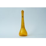 Glass jug with ear - Krakow Glass Institute - KIS - yellow