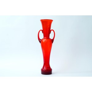 Glass amphora with ears - HSA Barbara - Stanislaw Goldyn