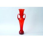 Glass amphora with ears - HSA Barbara - Stanislaw Goldyn