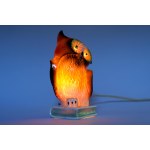 Porcelain lamp , "Owl". - Steatite Katowice - Z. Buksowicz