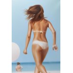 Kasia Domanska (born 1972), "Pink ballons," 2016