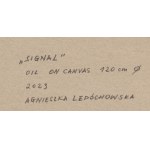 Agnieszka Ledóchowska (nar. 1976, Gdyně), Signál ze série Holografie, 2023