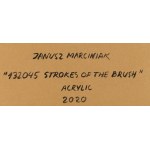 Janusz Marciniak (ur. 1954, Poznań), 132045 pociągnięć pędzla, 2020