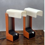 Pair of desk lamps by Nanbu Ell - Vintage from the 1970s - Japanese design