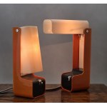Pair of desk lamps by Nanbu Ell - Vintage from the 1970s - Japanese design