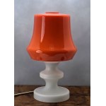 Glass lamp proj. Ivan Jakes Osvětlovací Sklo Valašské Meziříčí - 1970s