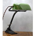 Banker type desk lamp in art déco style - 1930s design