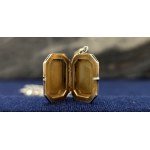 Victorian medallion - secretary - pr. 900 silver - first half of the 20th century.